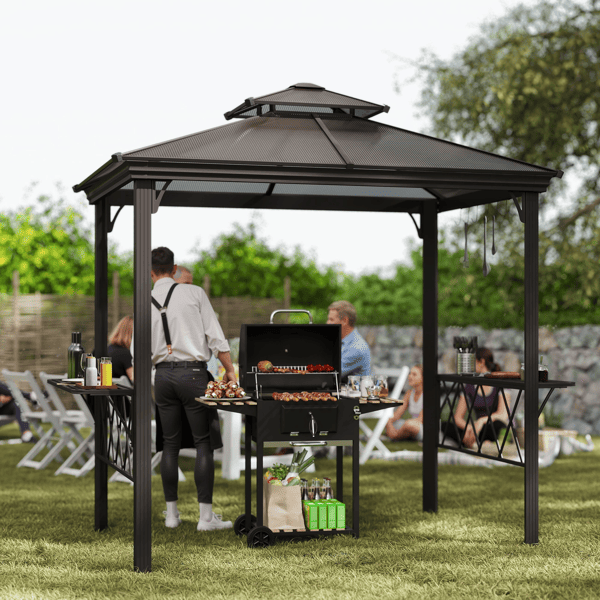 arbecue and cooking pergola