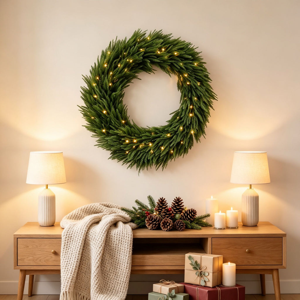 Artificial Christmas Wreath 36 Inch