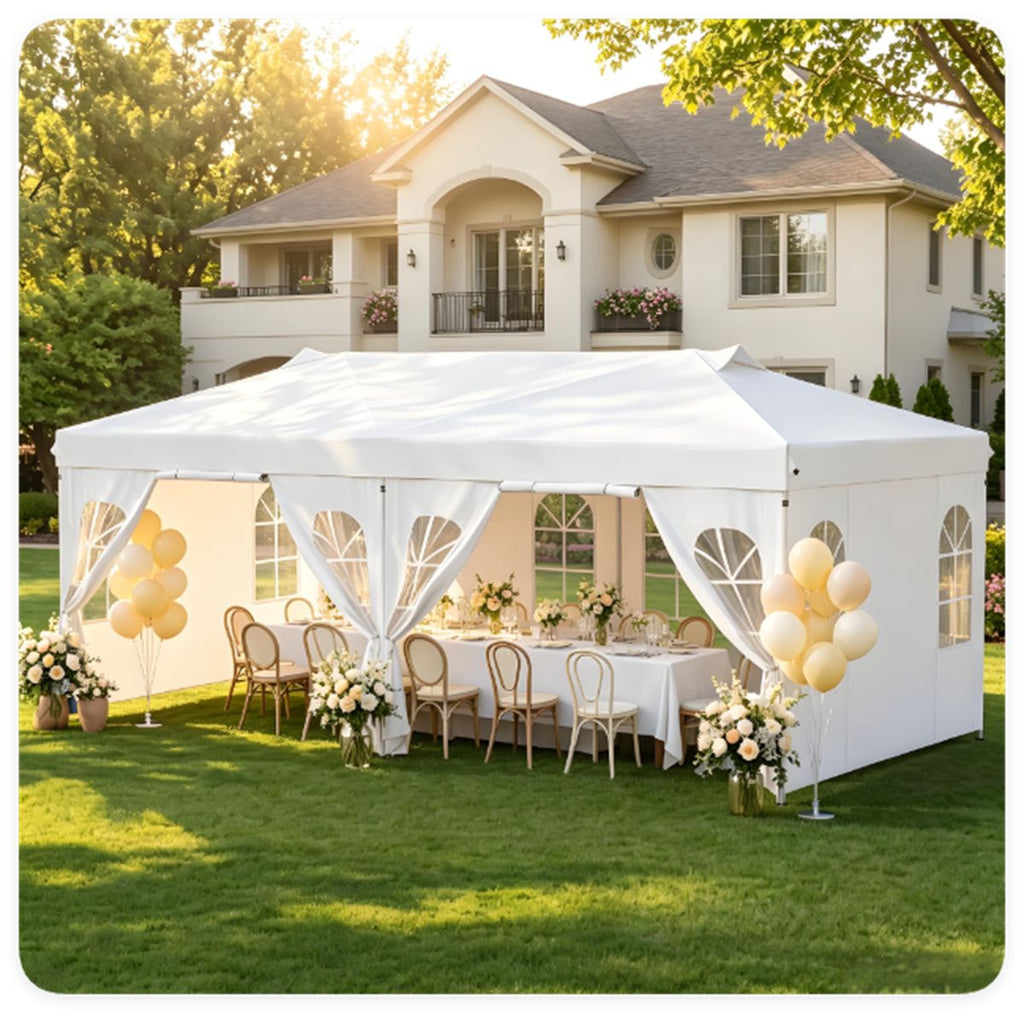 Awning with Adjustable Height 20 X 10 X 8.5