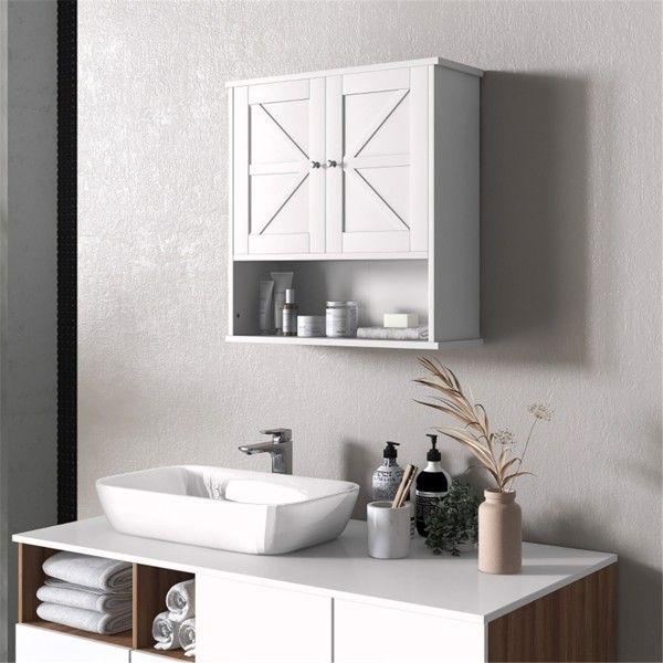 Bathroom Cabinet/Wall Cabinet-White