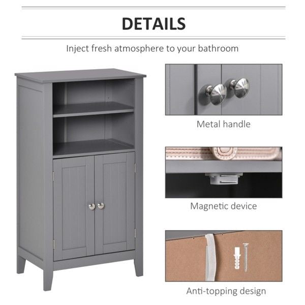 Bathroom Storage Cabinet-Grey