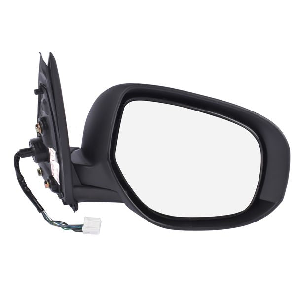 Black Passenger Side 9 Lines Rearview Mirror for 2014-2019 Mitsubishi Outlander 7632B354 7632B414XA 7632C568