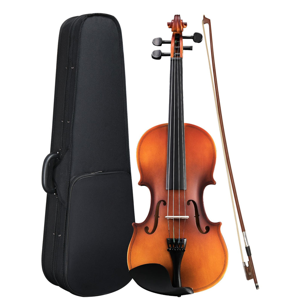 Brand new 3/4 acoustic violin set (includes case, bow, rosin, tuner, shoulder rest, strings, and tone marks)