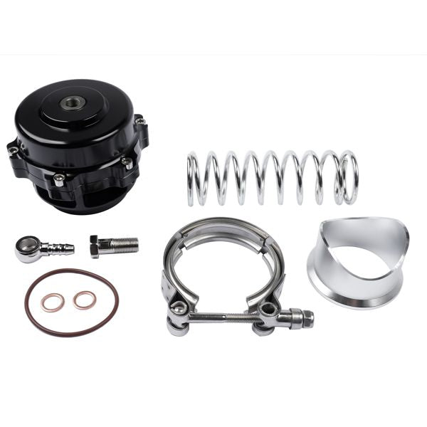 BV50 Series 50mm Blow Off Valve BOV Fits TIAL Q V-Band Flange Black 6 PSI Spring