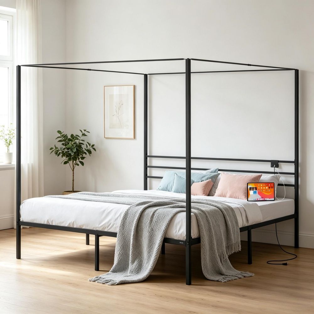 Canopy Bed Frame Only bed frame