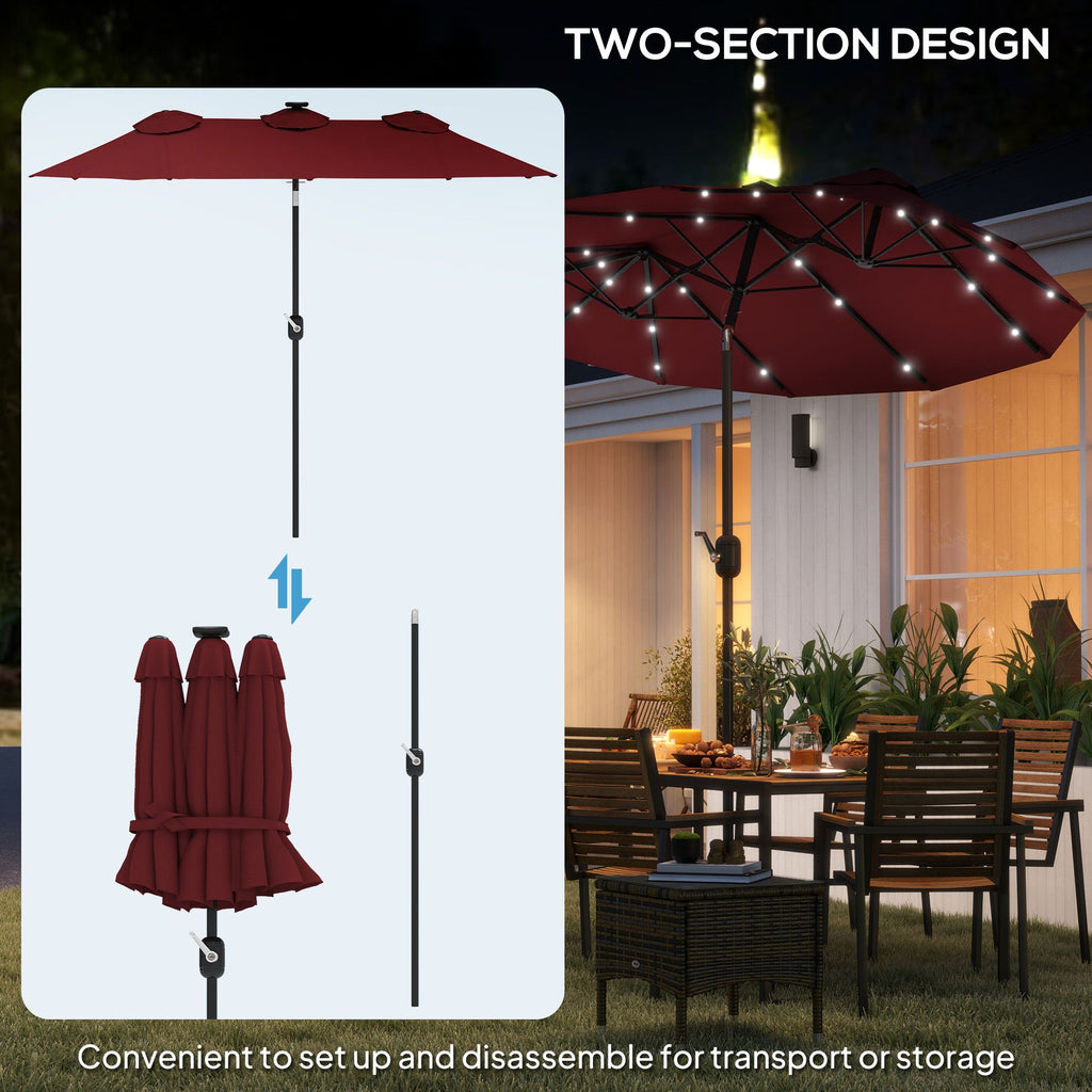 Cantilever Tilt Offset Patio Umbrella ( Amazon Shipping)