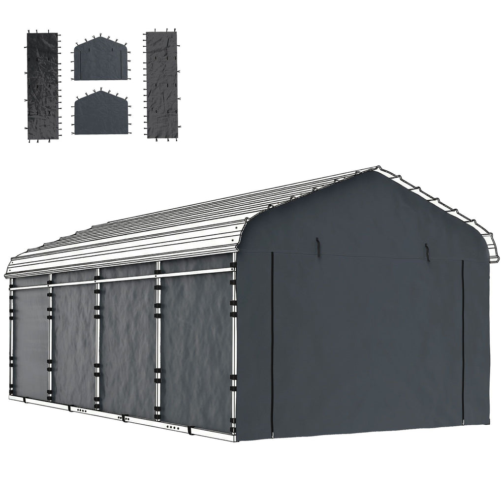 Carport Replacement Sidewall Panel (Only Carport Replacement Sidewall)