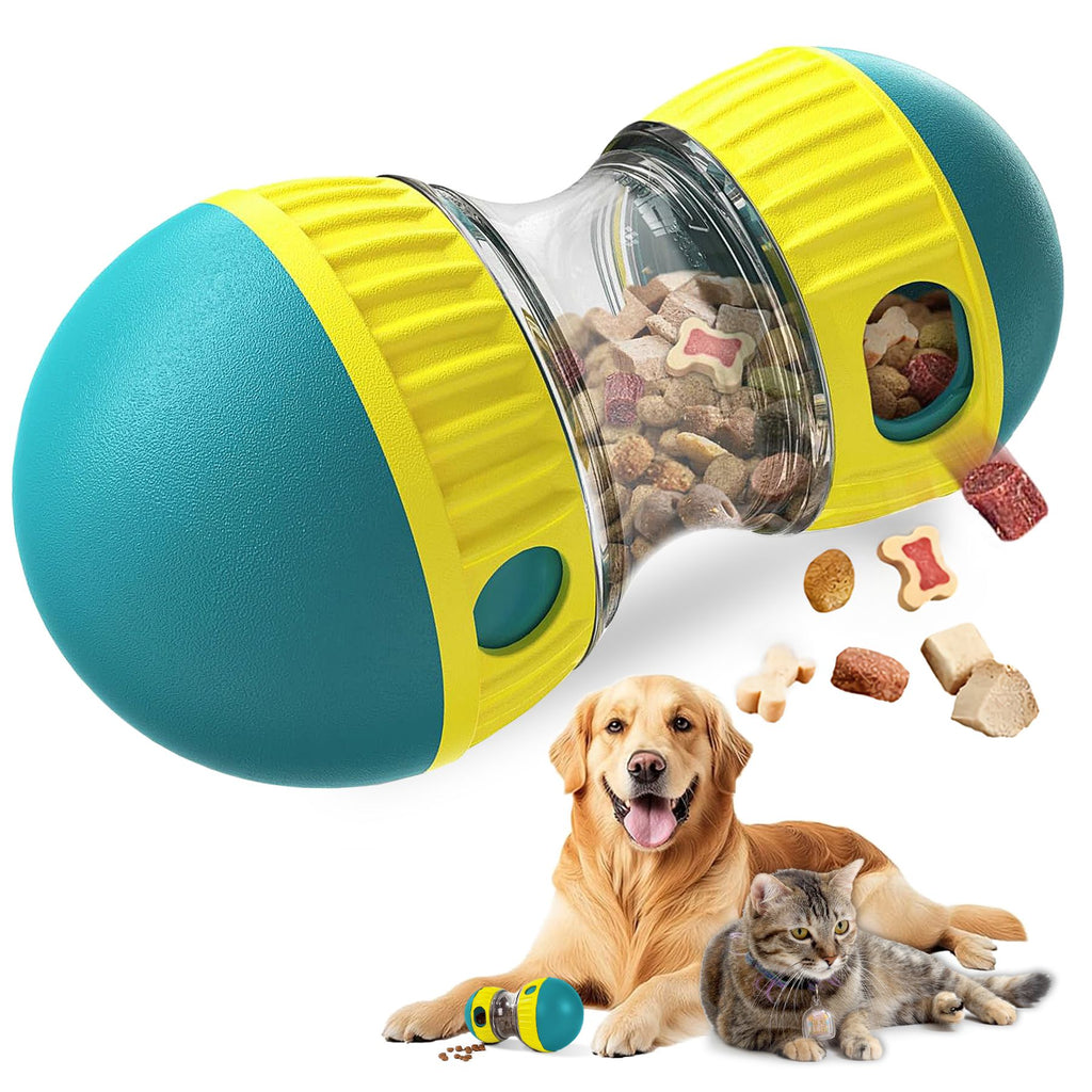 Cat and Dog Toys with Adjustable Food