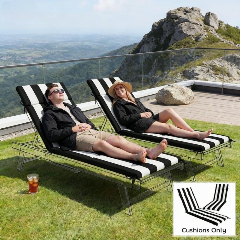 Chaise Lounge Cushion(Only seat cushion)