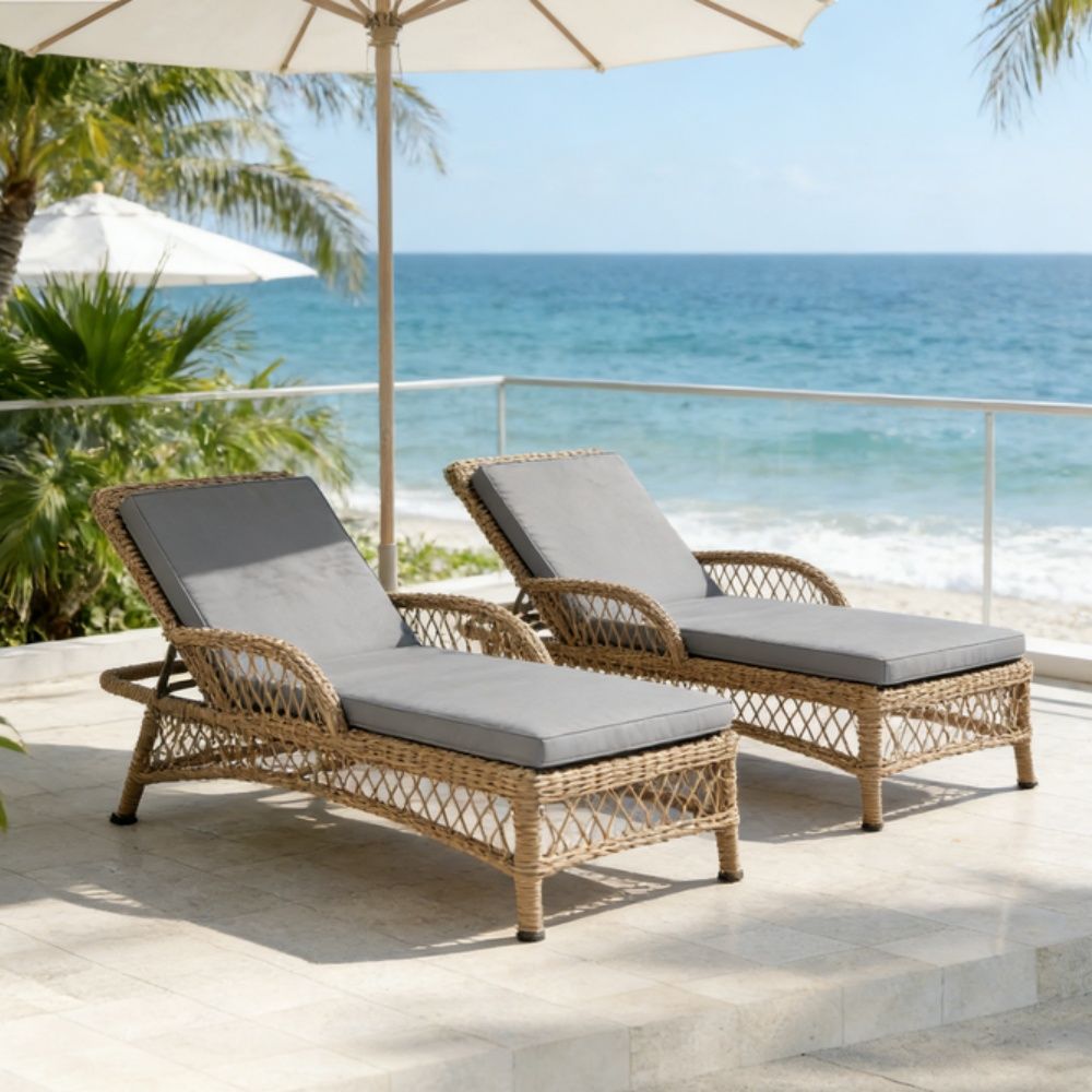 Chaise Lounge Cushion(Only seat cushion)