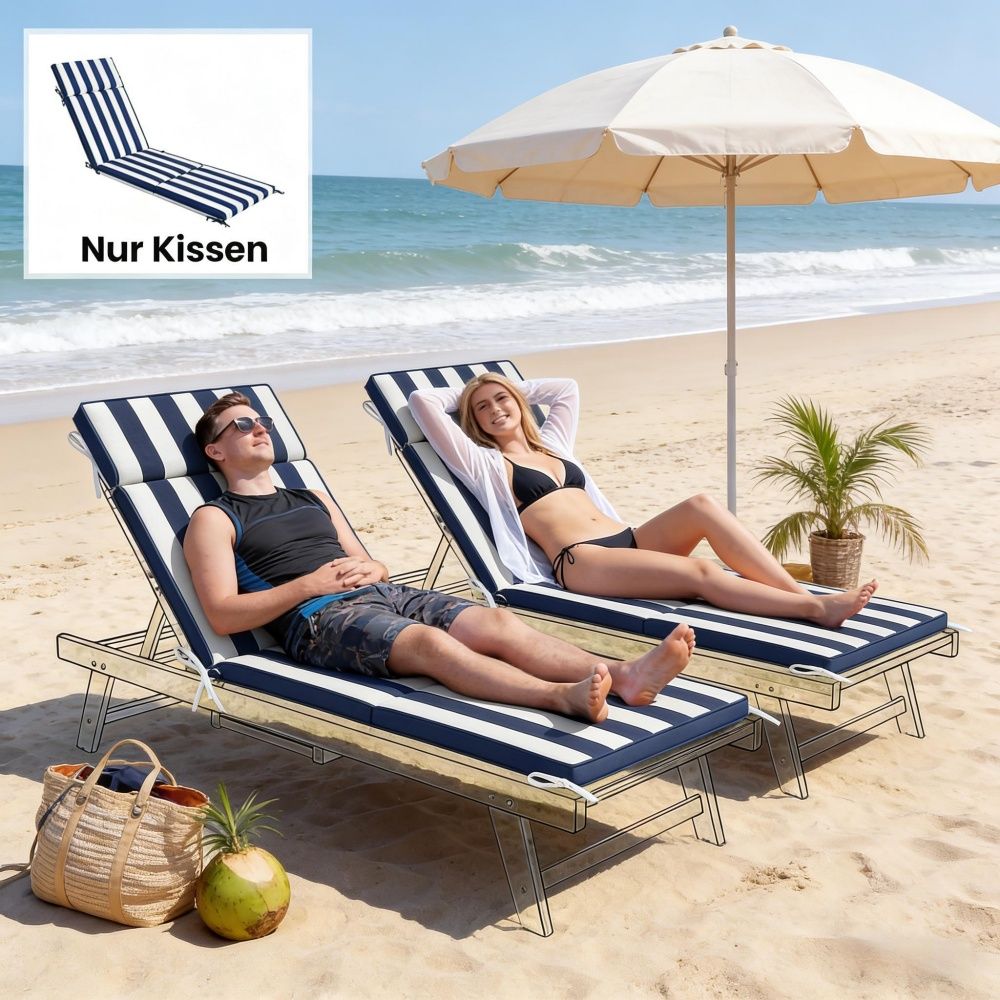 Chaise Lounge Cushion(Only seat cushion)