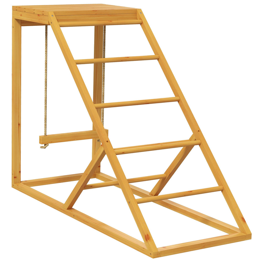 Chicken Activity Play Yellow with Chicken Perches Hen Ladder for Healthy Happy Animals Coop Toy