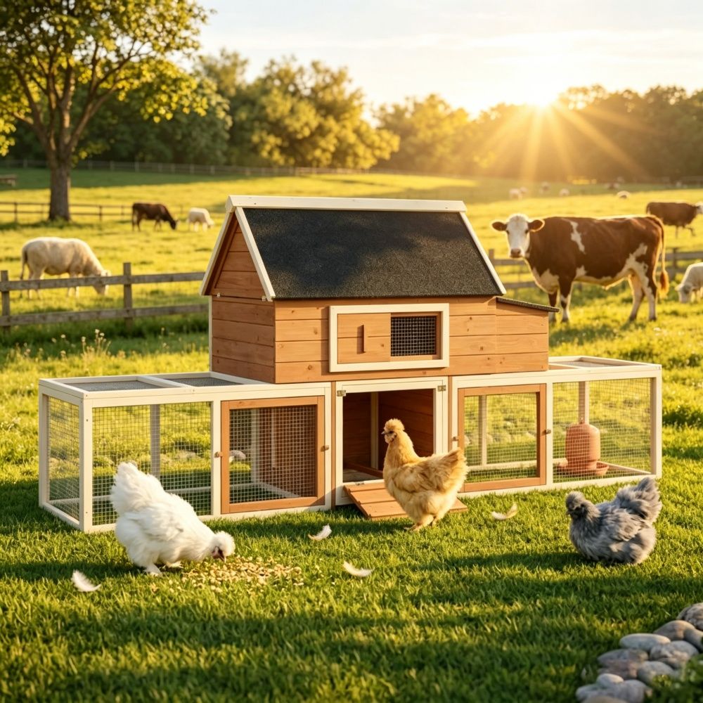 Chicken Coop 114.25 Inches