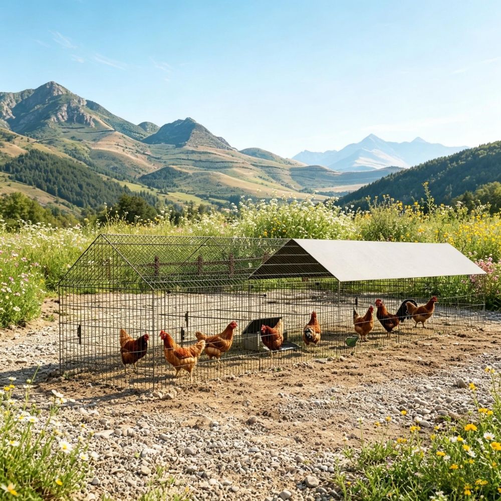 Chicken Coop 17.1 Inches