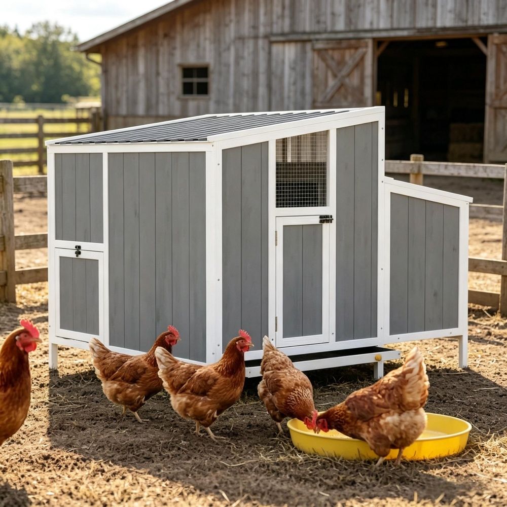 Chicken Coop 49.2 Inches