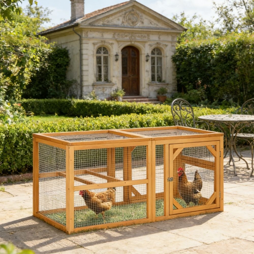 Chicken Coop 55 Inches for Outdoor