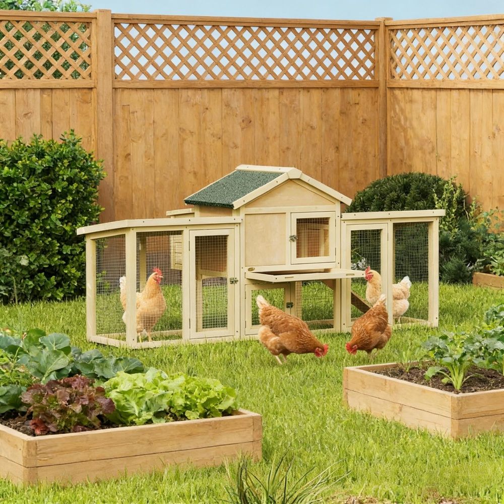 Chicken Coop 80.3 Inches for Indoor