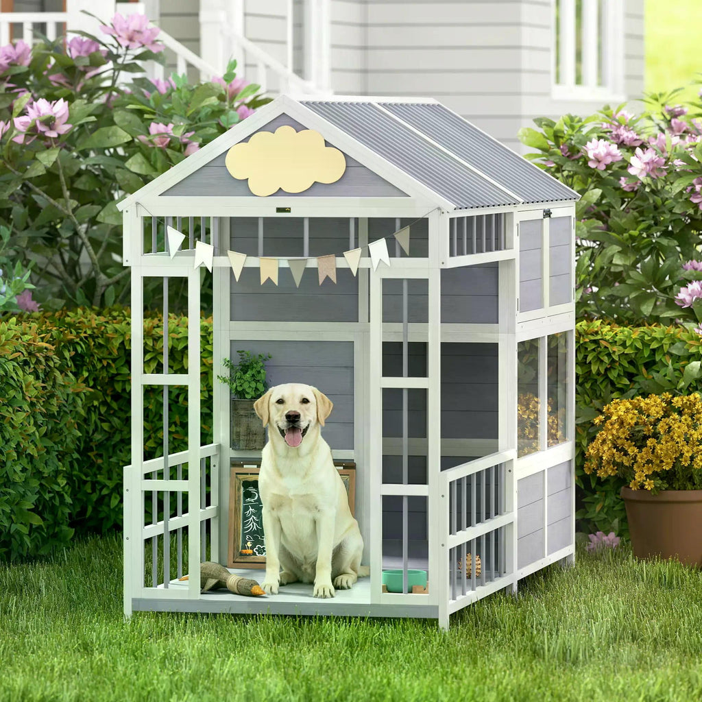 Chicken Coop with Waterproof Roof 78.7 Inches X 40.7 Inches X 63.4 Inches for Indoor