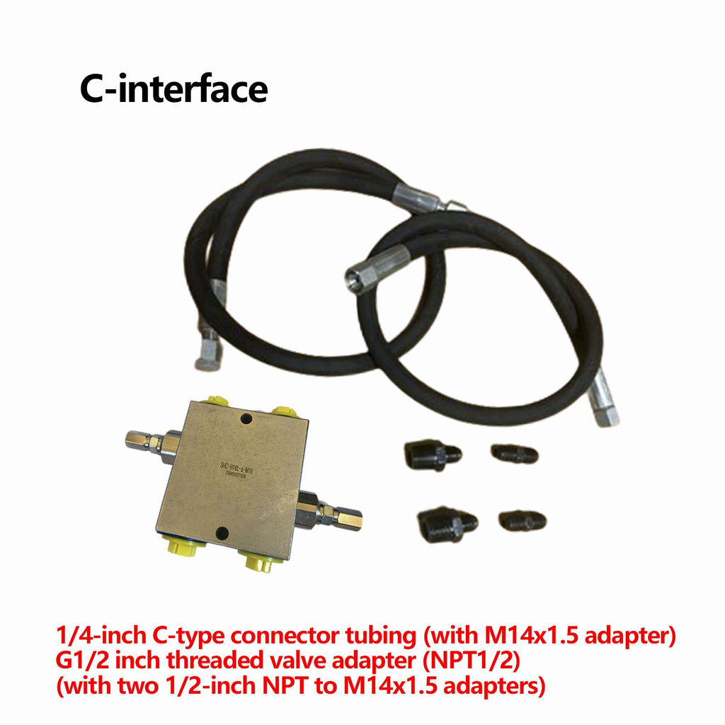 Chinese Mini Excavator Cushion Valve Kit Complete for Swivel Motor Assembled