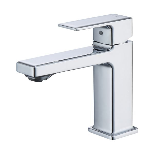 Chrome Single Hole Bathroom Faucet,Laundry Vanity Sink Faucet with Two 9/16" Hoses[Unable to ship on weekends]