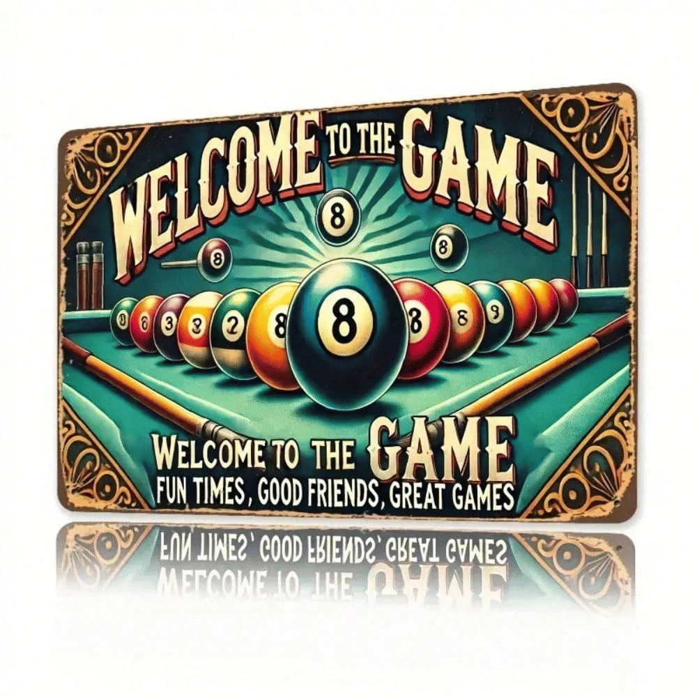 CIFbuy 8x12 Inch ( 20.3x30.5cm ) Vintage Retro Aluminum Sign (TikTok, temu pick-up service)