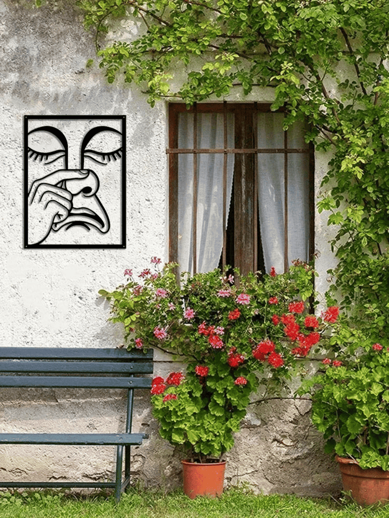 CIFbuy Funny Nose Picking Wall Art Trendy Home Decor for Holiday Gifts(TikTok, temu pick-up service)