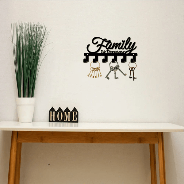 CIFbuy Modern Wall Mounted Key Holder with Shelf Entryway Organizer for Home Decor and Storage(TikTok, temu pick-up service)