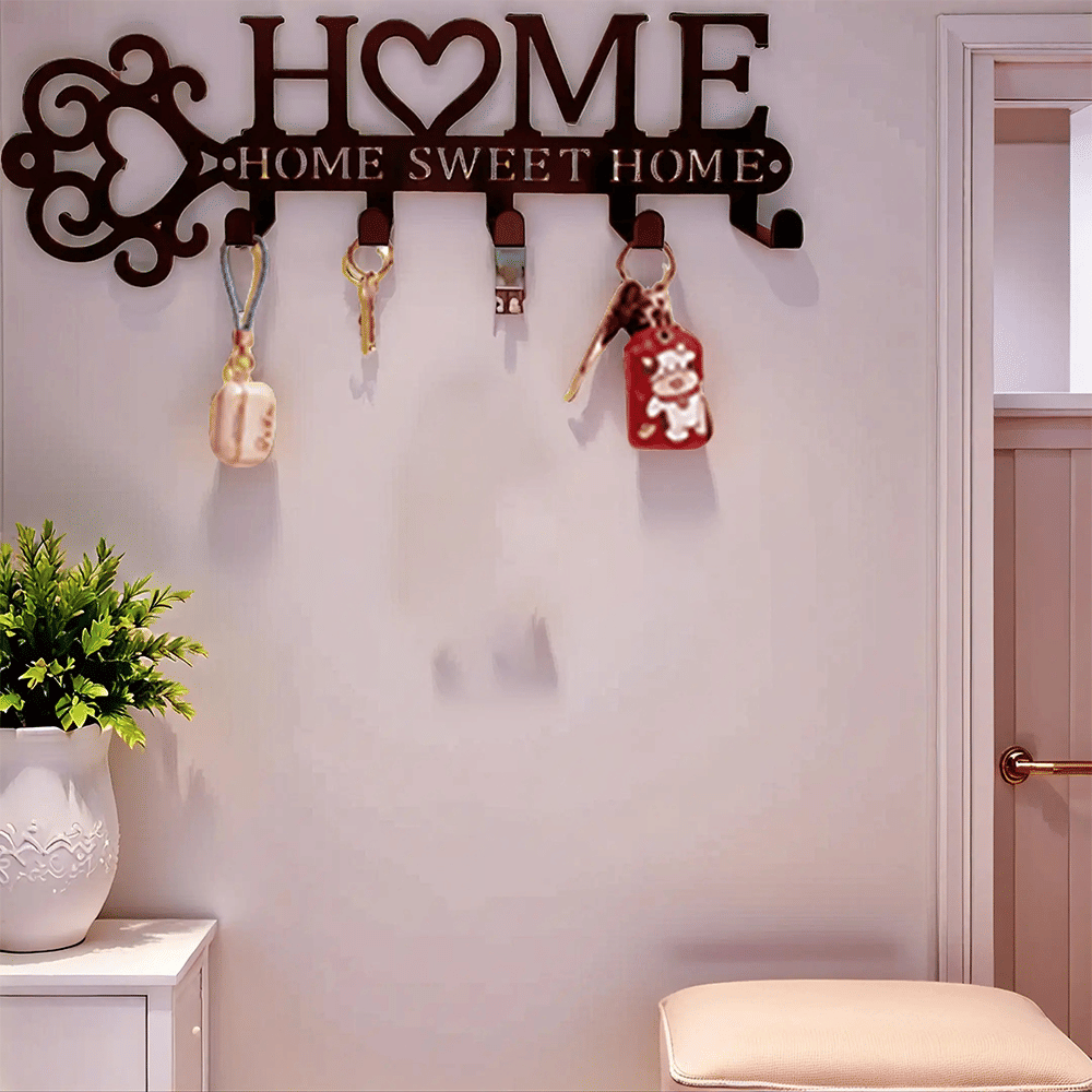 CIFbuy Super Sturdy Wall Hook Rack Entryway Kitchen Storage Organizer Modern Style(TikTok, temu pick-up service)