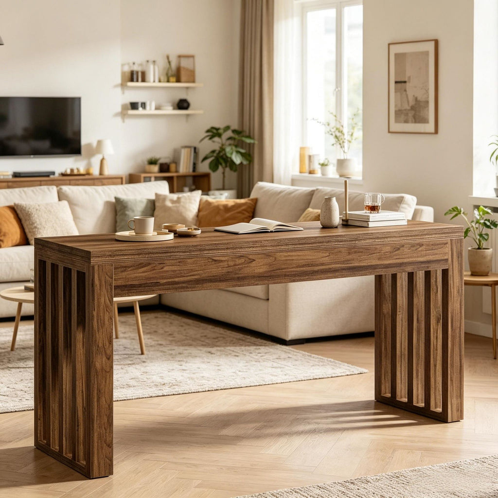 Classic Console Table with Non-Slip for Kitchen