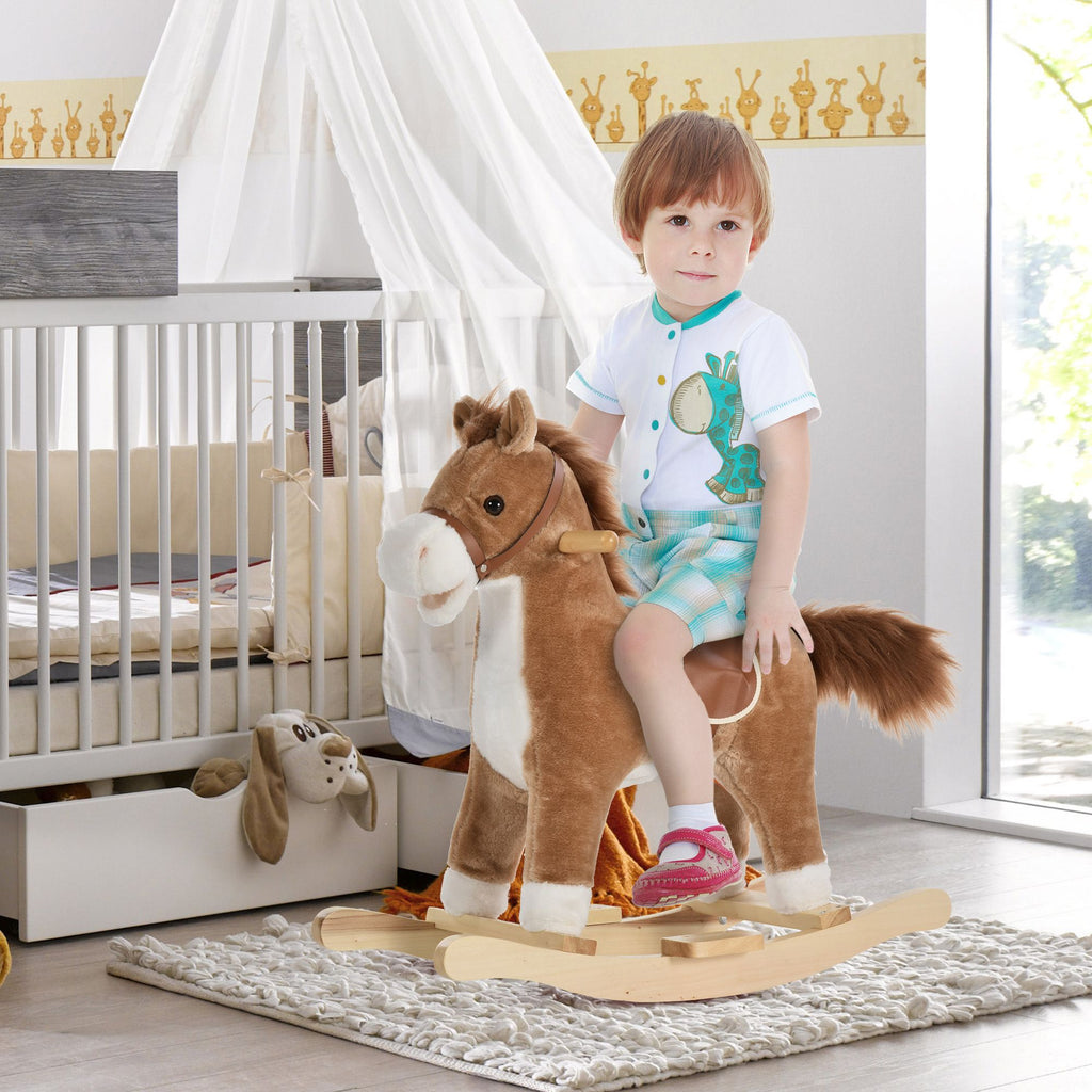 Classic Kids Rocking Horse 25.5 Inches