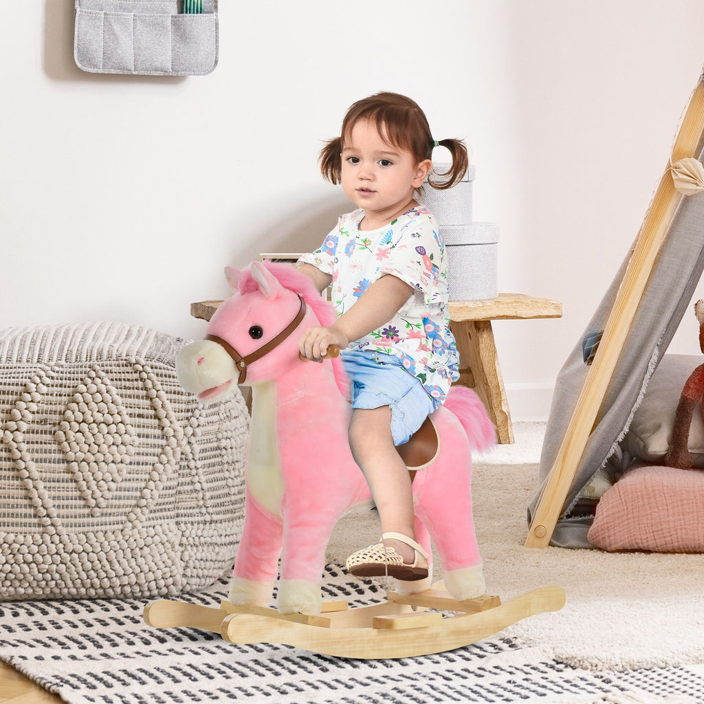 Classic Kids Rocking Horse 25.5 Inches