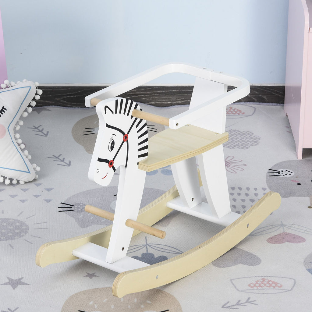 Classic Kids Rocking Horse 26.75 Inches