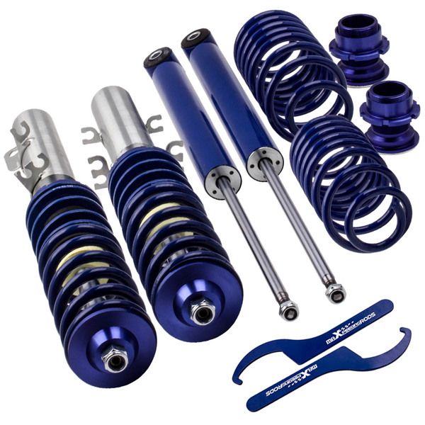 Coilover Suspension Kit fit for VW Golf Mk4 2WD Bora A4 Typ 1J 1999–2006 & for Audi A3 TT Mk1 Typ 8L 8N 1998–2006