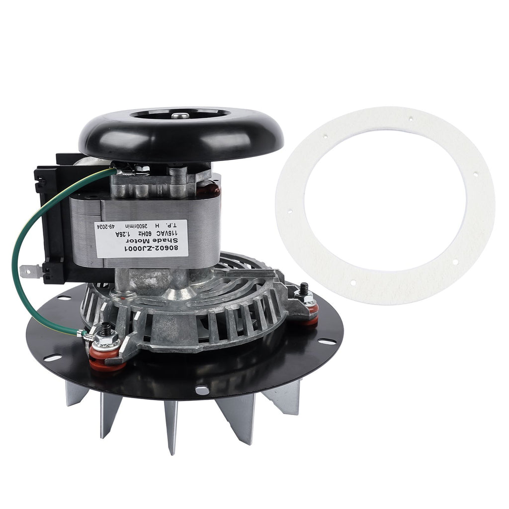 Combustion Exhaust Blower Motor 80602 Replacement for Ashley, King, US Stove, Vogelzang 5501S AP5710 5660 VG5770 VG5790