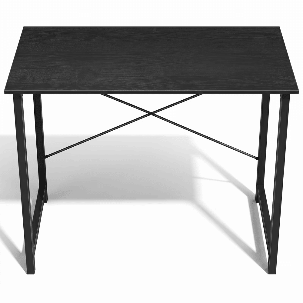 Computer Desk 31 Inch, Modern Writing Desk forHomeOffice with Storage Bag & Hook, Small Office Desk for Small Spaces(Shipment from Walmart)