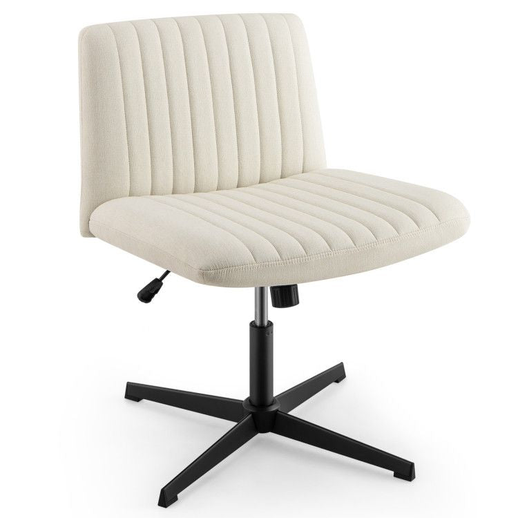 Criss Cross Legged Chair No Wheels 120° Rocking Adjustable Height