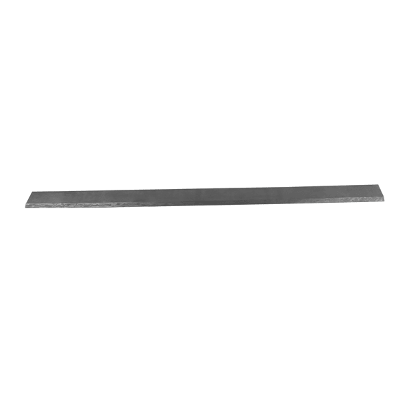 Cutting Edge Bucket Hardened Unpainted 30MnB Silver Fits for Skid Steer Loader 66"x4"x1/2"