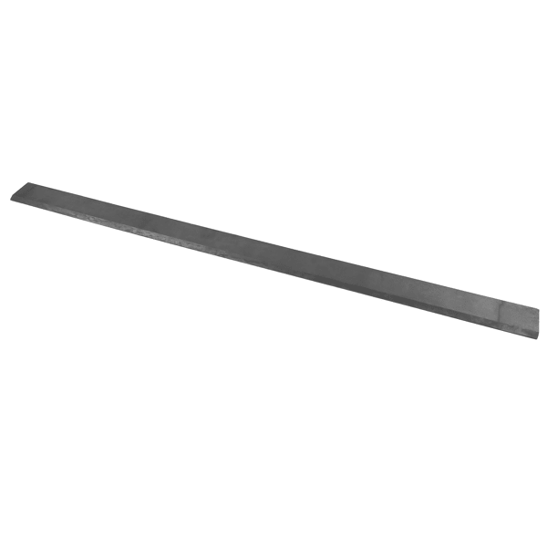 Cutting Edge Bucket Hardened Unpainted 30MnB Silver Fits for Skid Steer Loader 72"x4"x1/2"