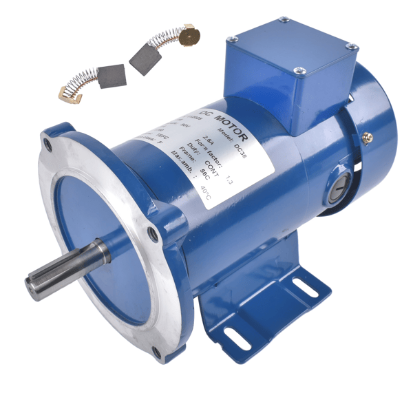 DC Motor Permanent Magnet 1/4HP 56C 90V/1750RPM TEFC with Removable Base F Insulation Class