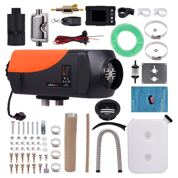 Diesel Air Parking Heater 12V 5KW-8KW All in One for Motorhomes Trailers Trucks