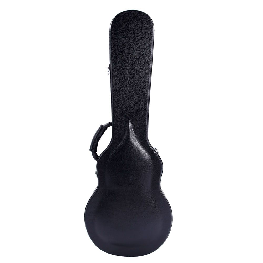 [Do Not Sell on Amazon] High Grade Electric Guitar Hard Case for GLP Style Electric Guitar Microgroove Bulge Surface Black