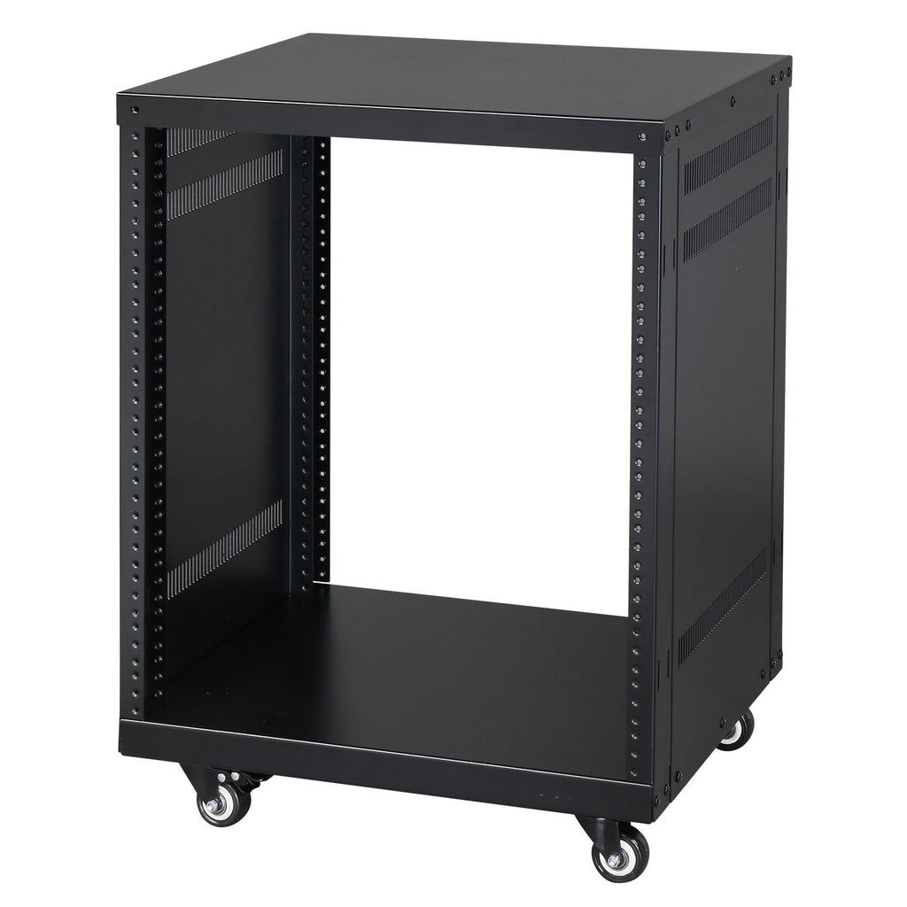 [Do Not Sell on Amazon]19" 12U Component Rack Cabinet DJ Equipment Cabinet for o Video Musical & IT Equipment Mounting Black