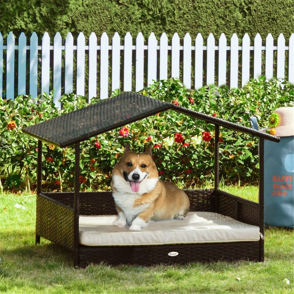 Dog Bed/ Dog House / Rattan Pet Sofa ( Amazon Shipping)(Prohibited by WalMart)