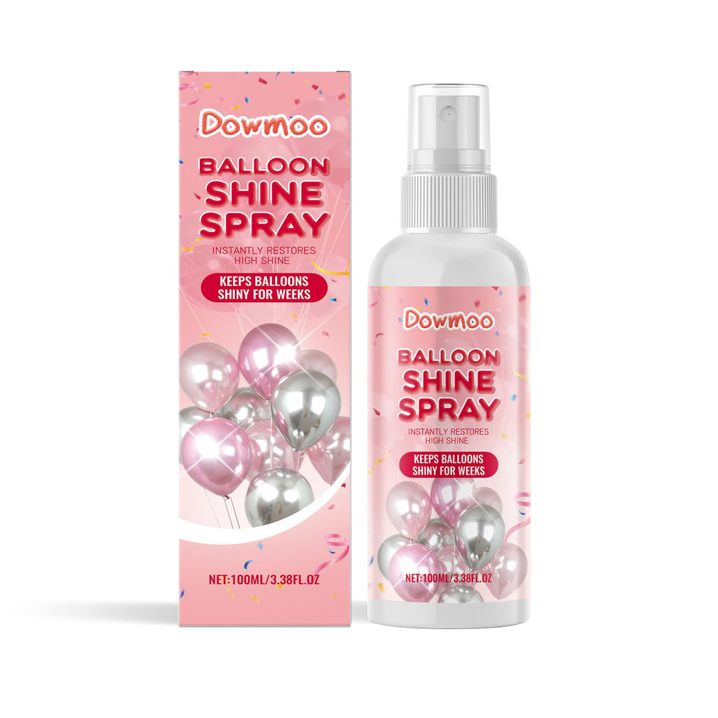 Dowmoo Balloon Shine Spray Brightens Up The Party Atmosphere With Easy To Apply Gloss Latex Balloon Spray