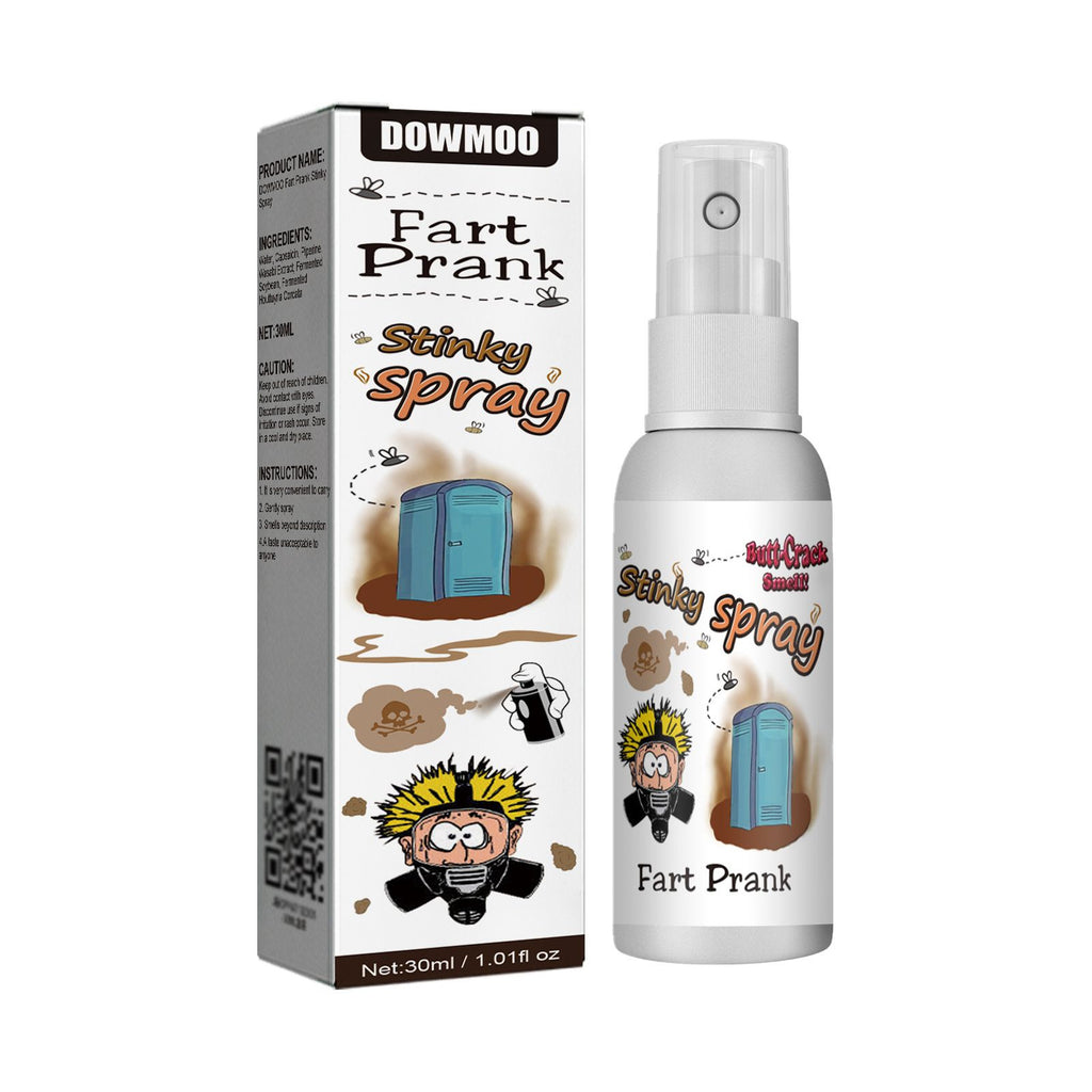 Dowmoo Fart Spray, A Liquid Spray For Funky Long-Lasting Odors Entertainment Spoofing Odor- Toys