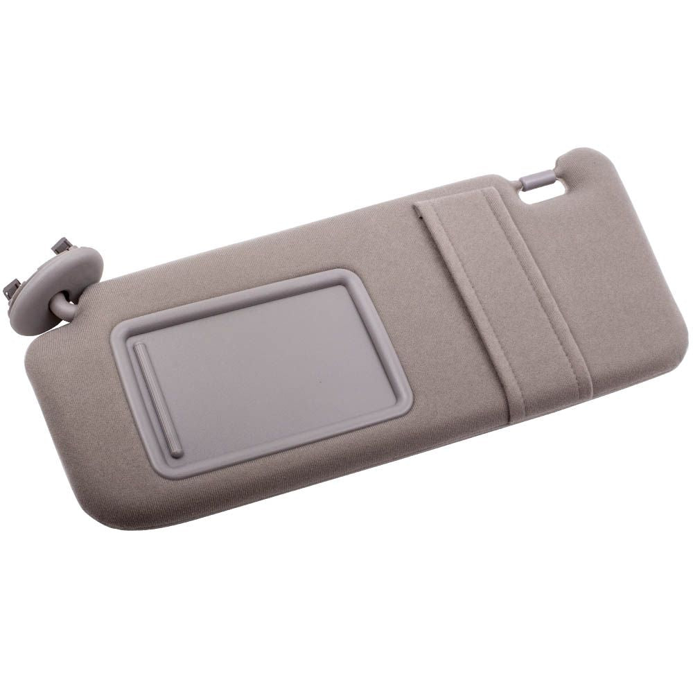 Driver Side (Left) Sun Visor Sunshade for Toyota Camry 2007-2011 Hybrid for 74320-06780-B0, 74320-33B81-B0