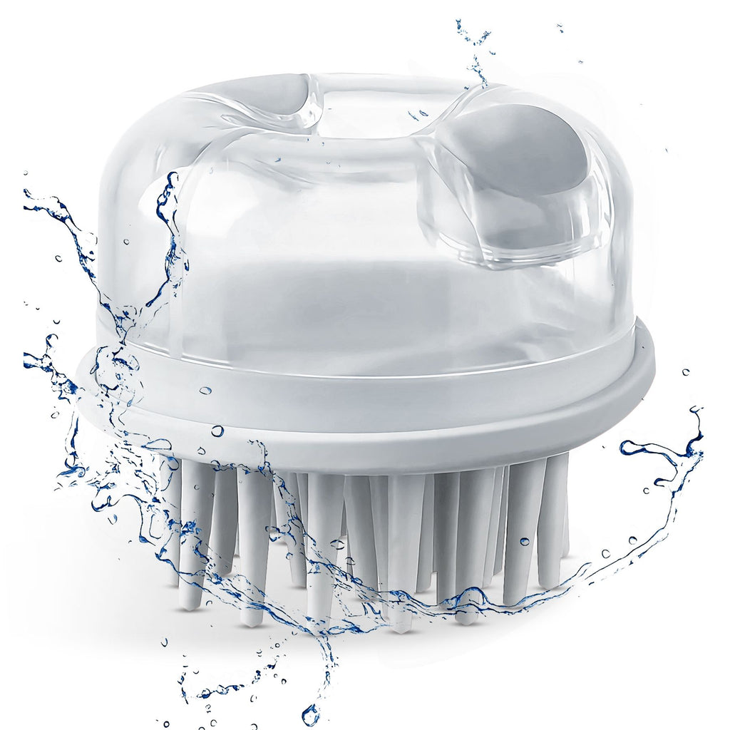 Dual-Effect Bristle Scalp Massage Comb: Dual-zone bristles for targeted care. Deep cleans hair follicles while soothing massage relieves tension. Strengthen roots starting with a healthy scalp.