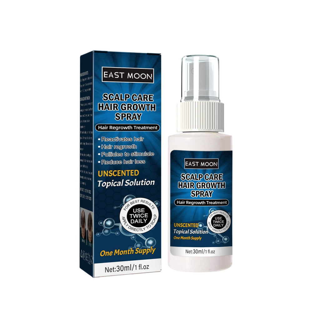 East Moon Men's Hair Spray, Dense Hair Solid Hair Hair Line Anti-Drop Fluid Thick