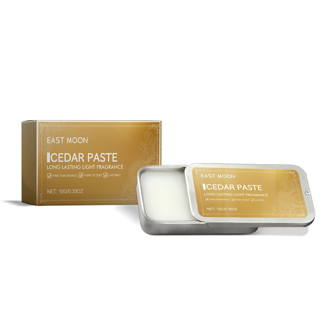 East Moon Men's Solid Balm Portable Solid Balm For Long-Lasting Fragrance Refreshing And Non-Sticky