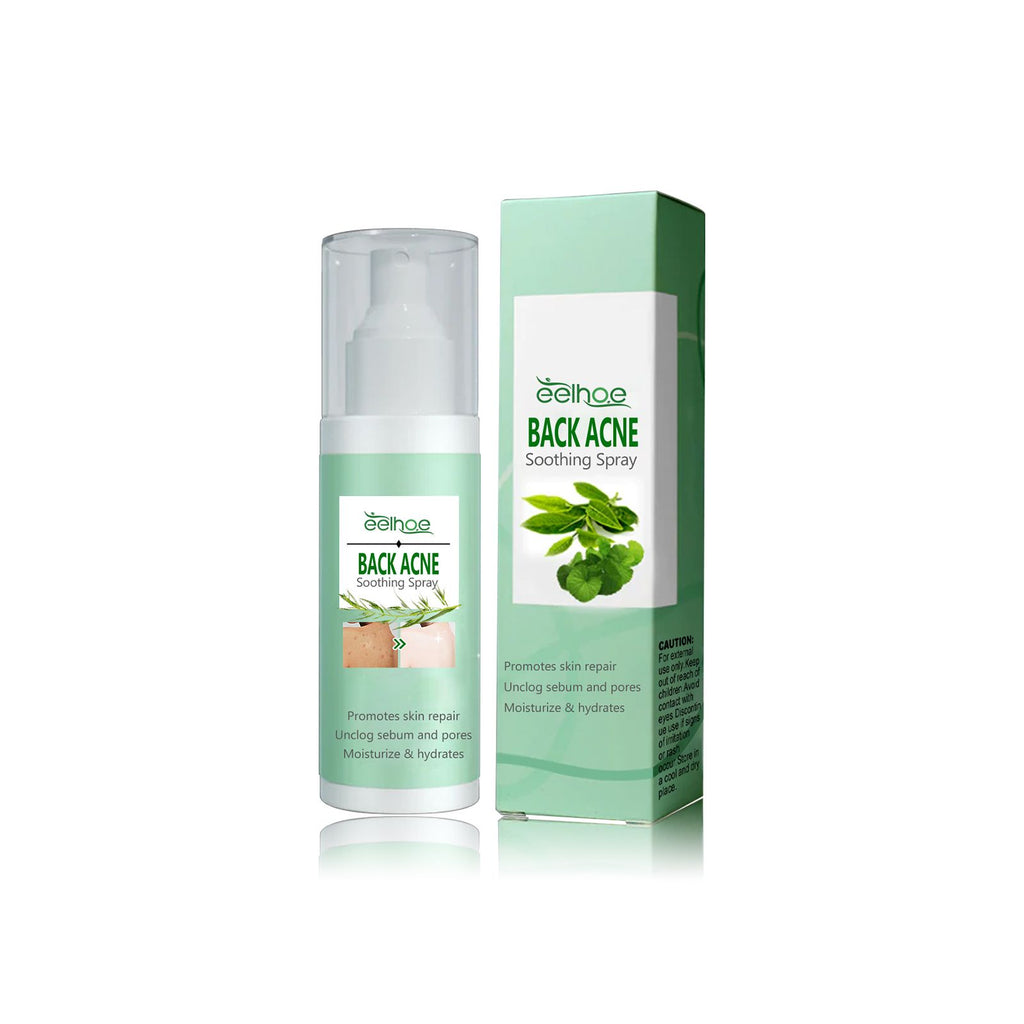 EELHOE Acne Spray, Lightening Acne, Acne Print Clean Back Moisturizing Smooth Skin Moisturizing Spray